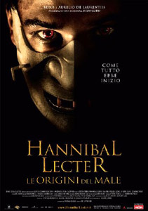 Hannibal Lecter - Le origini del male - dvd ex noleggio distribuito da 